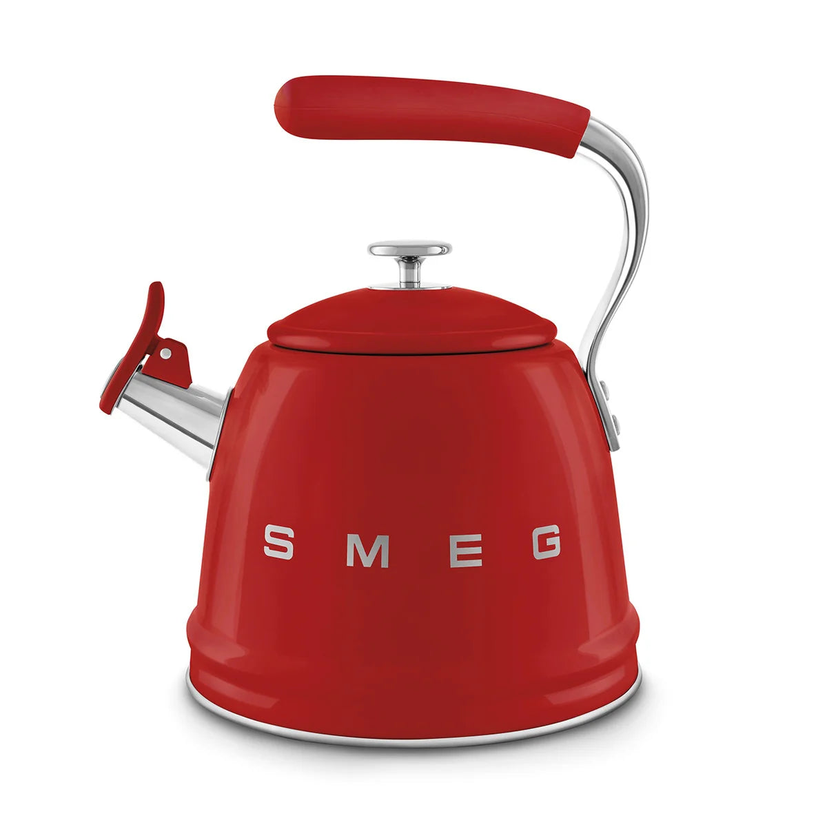 Smeg 2.3 L Stovetop Kettle, Red