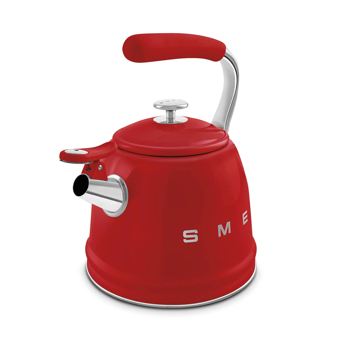 Smeg 2.3 L Stovetop Kettle, Red