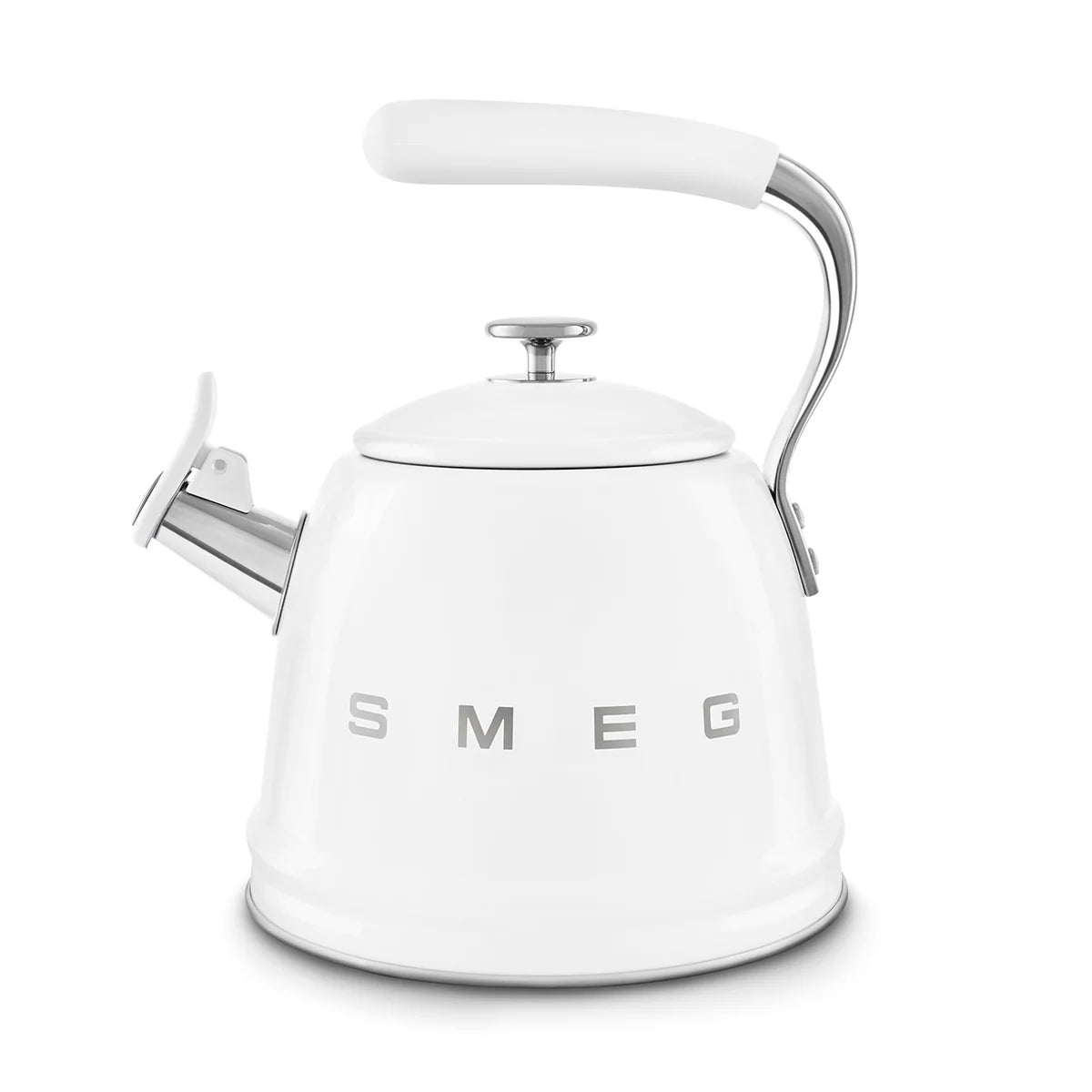 Smeg Stovetop Kettle with 2.3 L Capacity, White