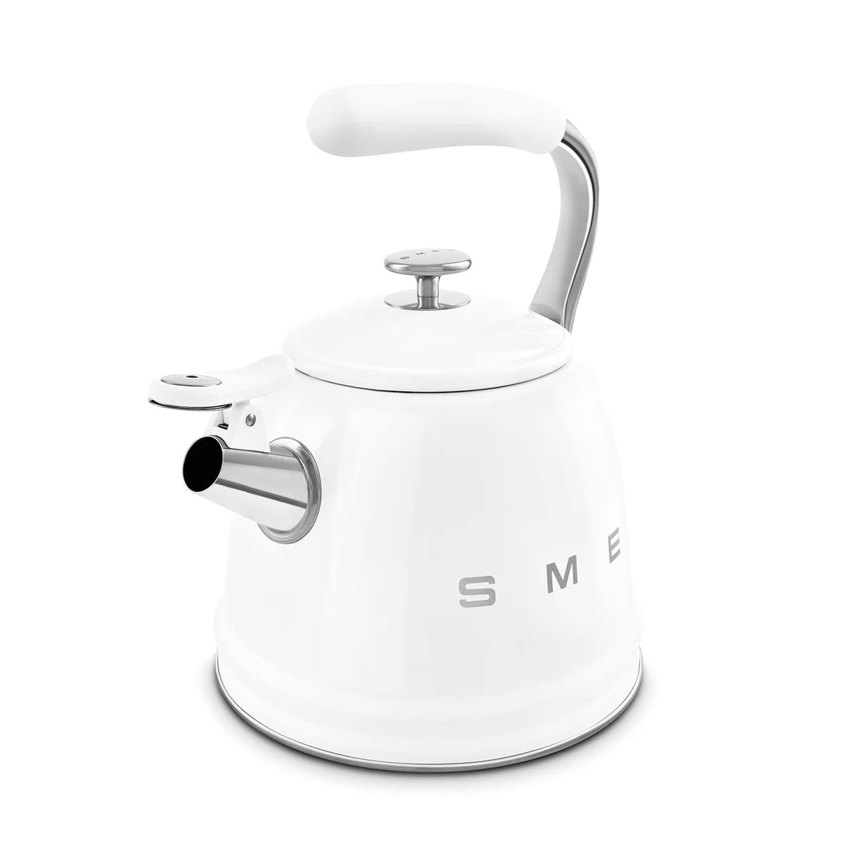 Smeg Stovetop Kettle with 2.3 L Capacity, White
