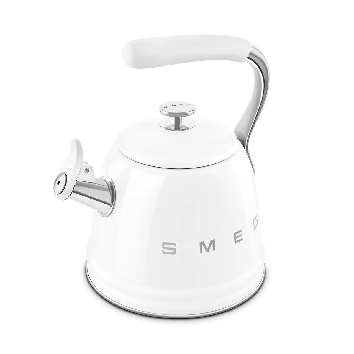 Smeg Stovetop Kettle with 2.3 L Capacity, White