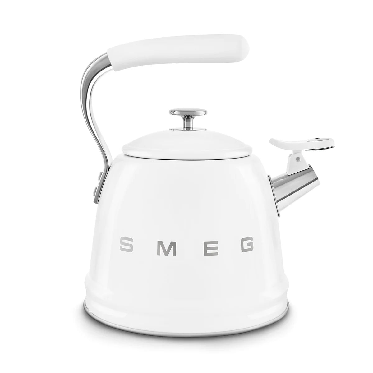 Smeg Stovetop Kettle with 2.3 L Capacity, White