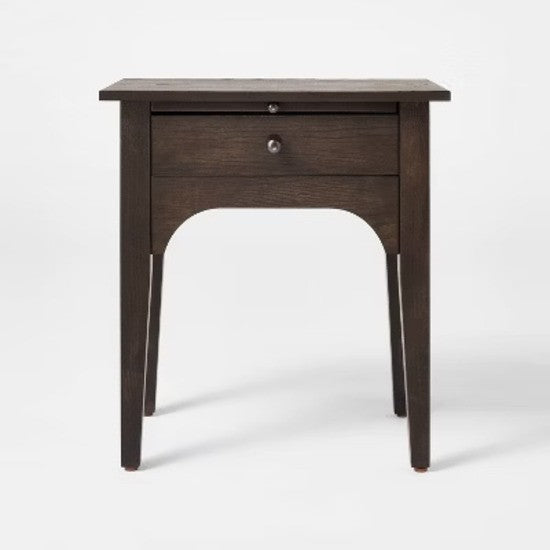 Palma Arched Nightstand Dark Brown - Threshold designed with Studio McGee