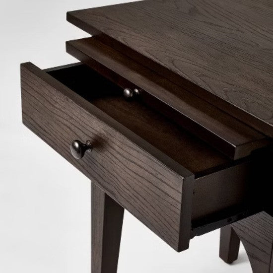 Palma Arched Nightstand Dark Brown - Threshold designed with Studio McGee