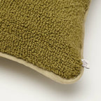 14"x20" Tufted Lumbar Toss Pillow Green - Hearth & Hand with Magnolia