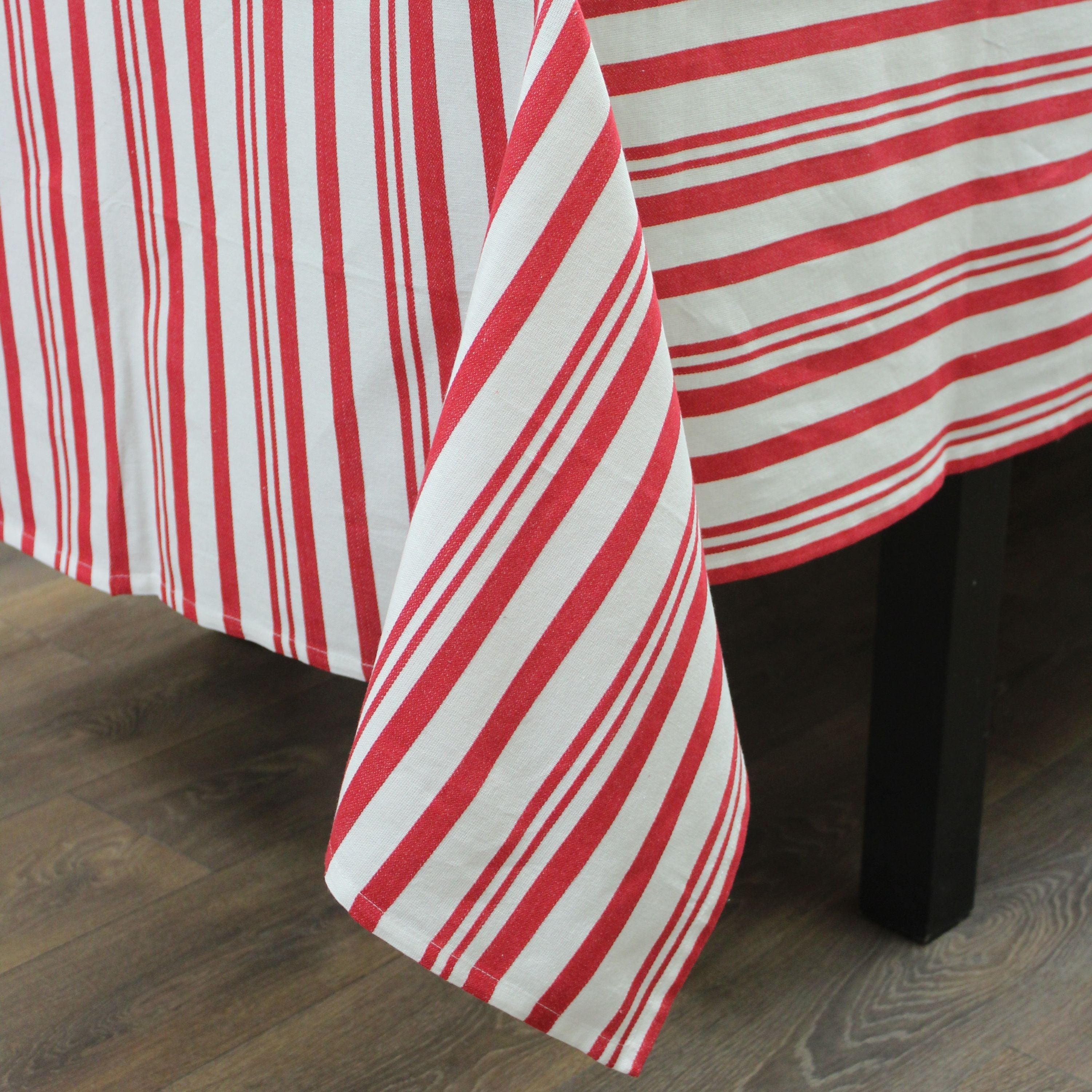 Broadway Stripe Cotton Tablecloth