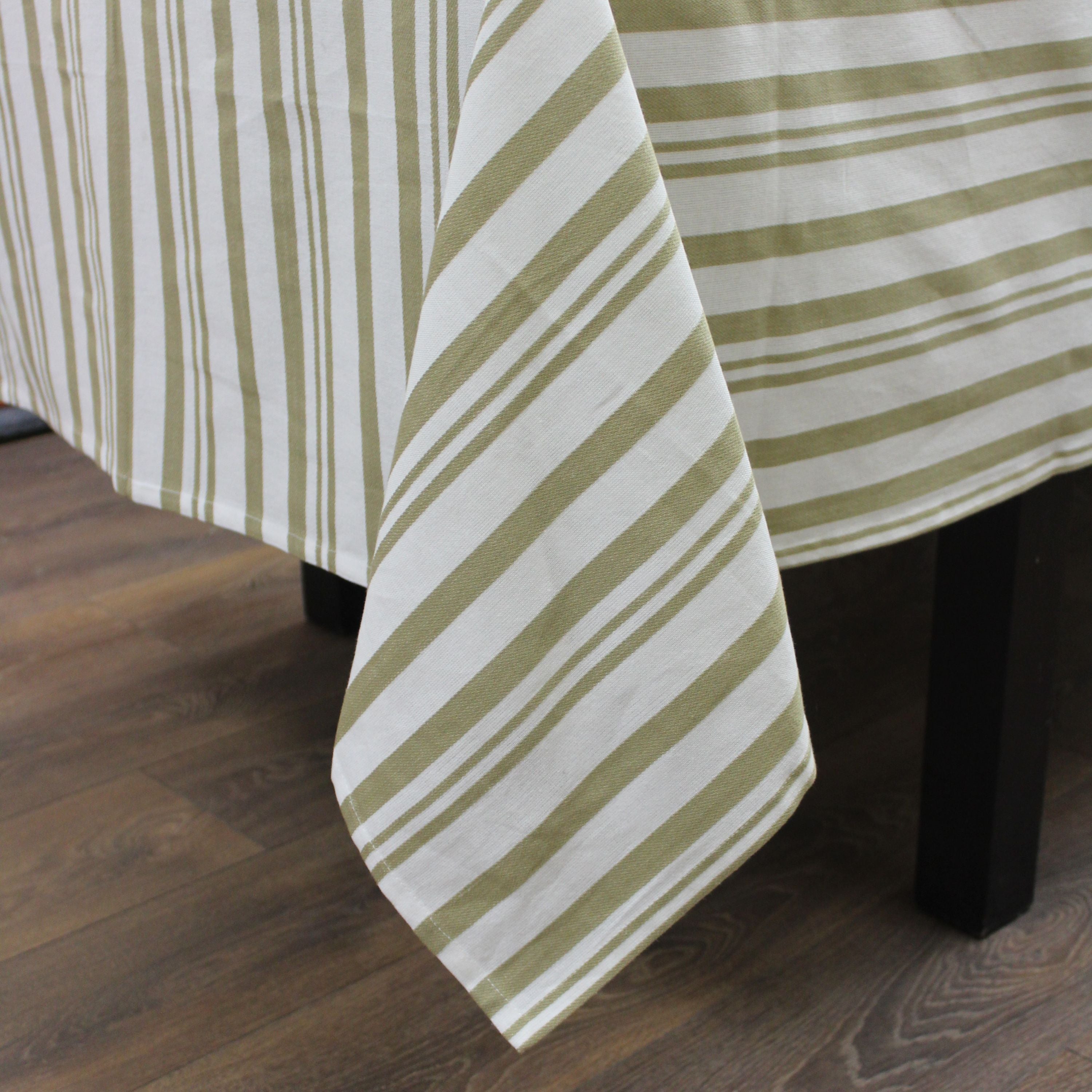 Broadway Stripe Cotton Tablecloth