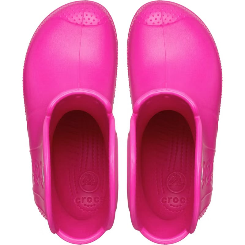 Crocs Toddler Handle It Rain Boots, Pink Crush, C10