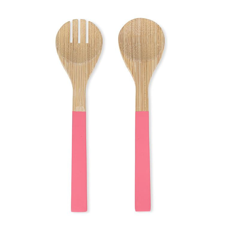 Salad Servers - Pink