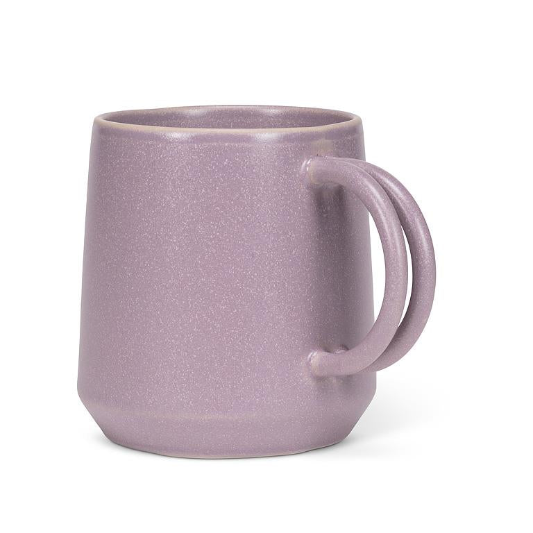 Double Handle Mug- Purple