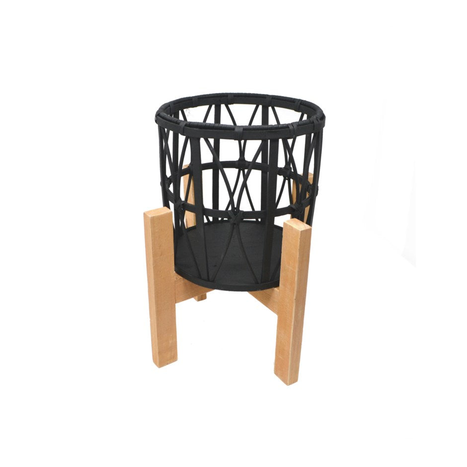 PLANT HOLDER BLACK