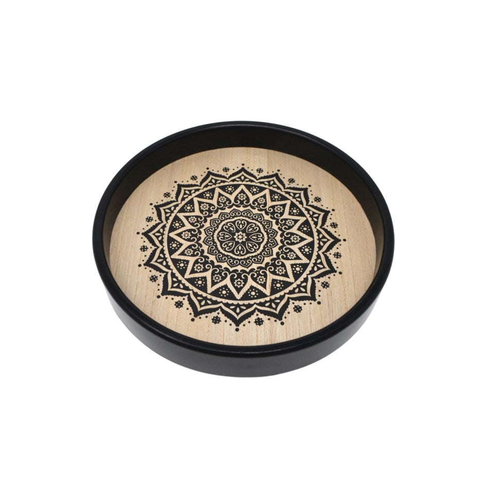 TRAY MANDALA ROUND