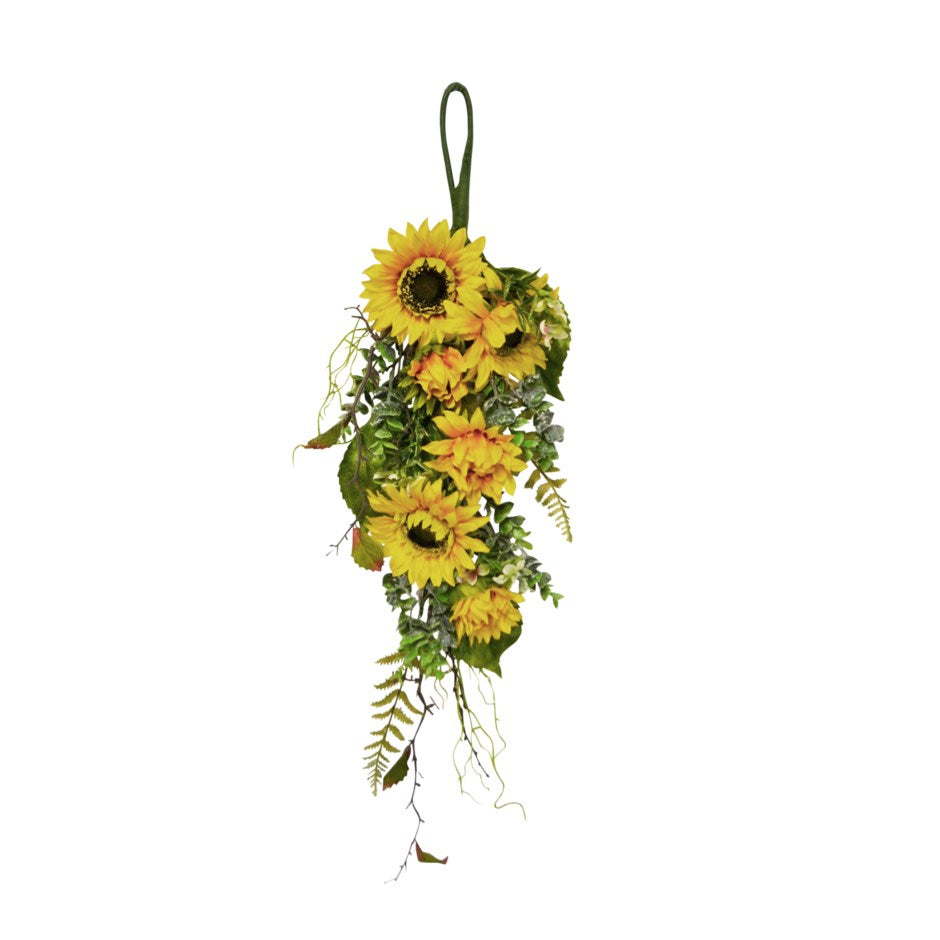 WALL DECO SUNFLOWERS