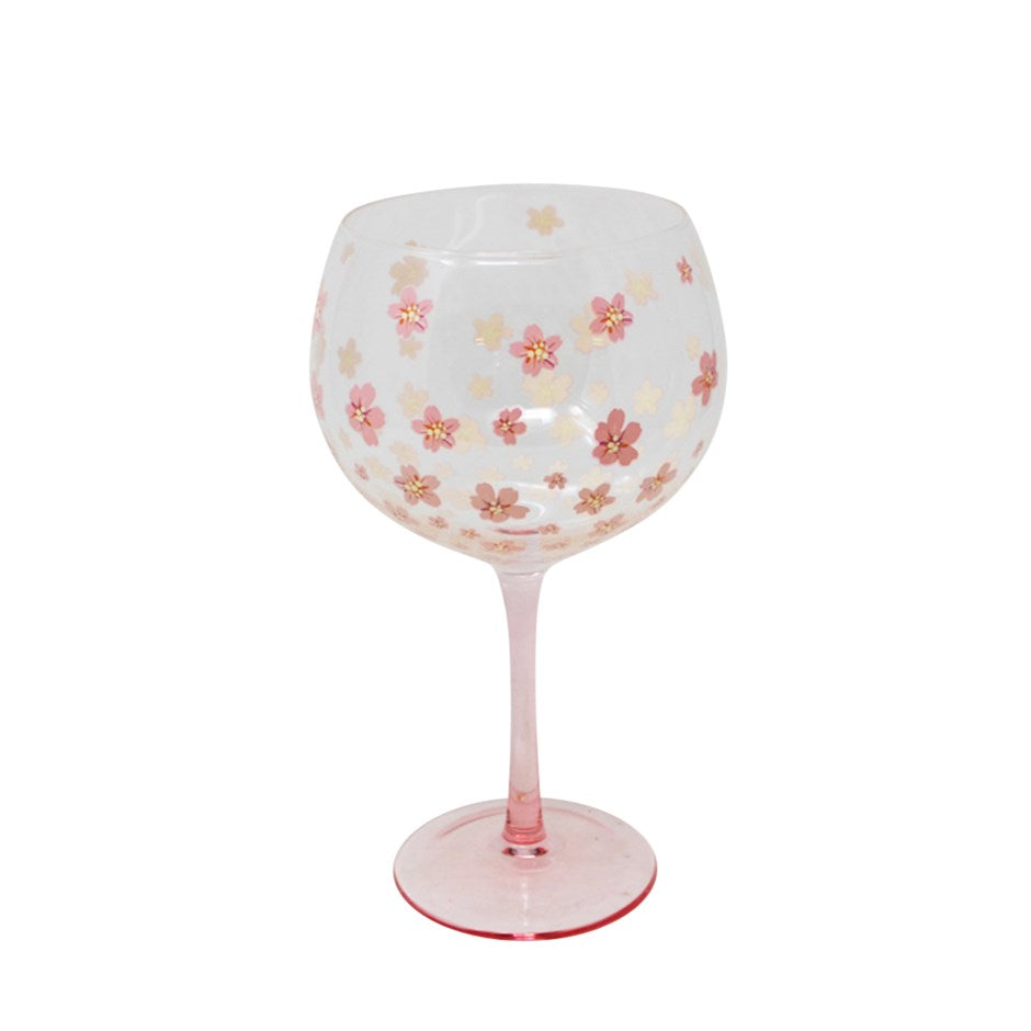 STANDED GLASS FLOWERS 23 OZ