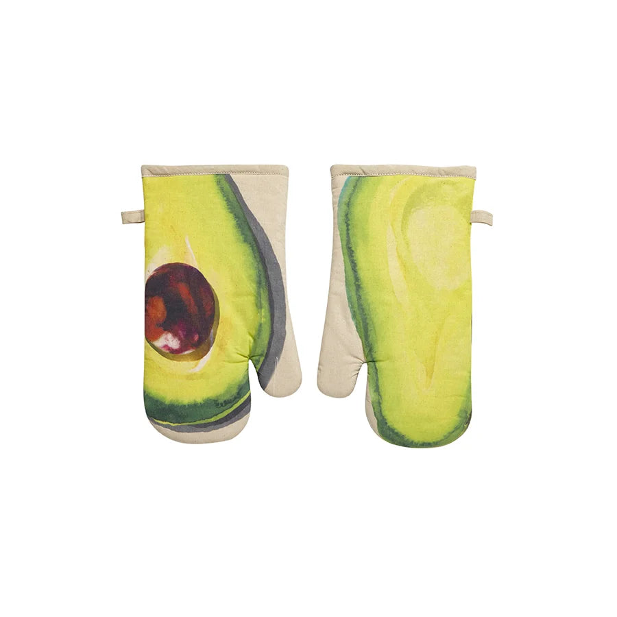 Avocado Oven Mitt Set of 2 Avocado