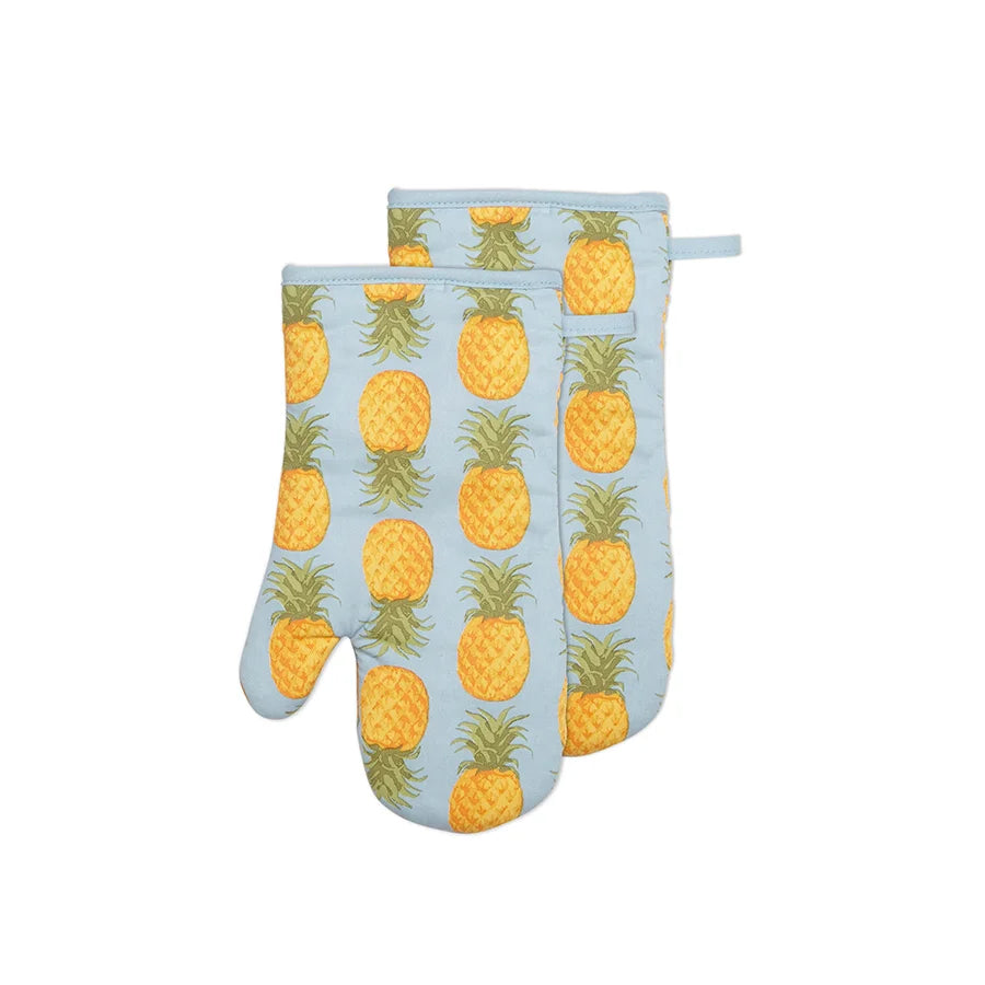 Pineapple Oven Mitt Set of 2 Multi