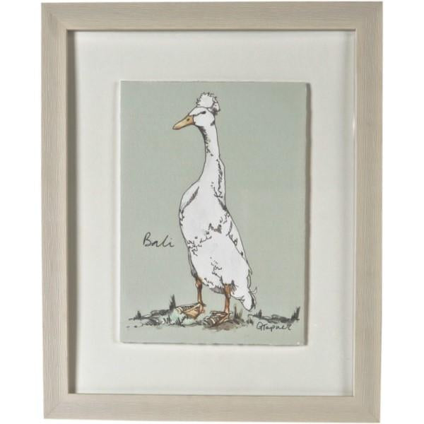 Framed Bali Duck Print