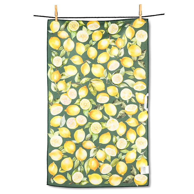 Lemons Double Sided Kitchen Towel