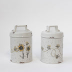 Ceramic Jars, Set of 2