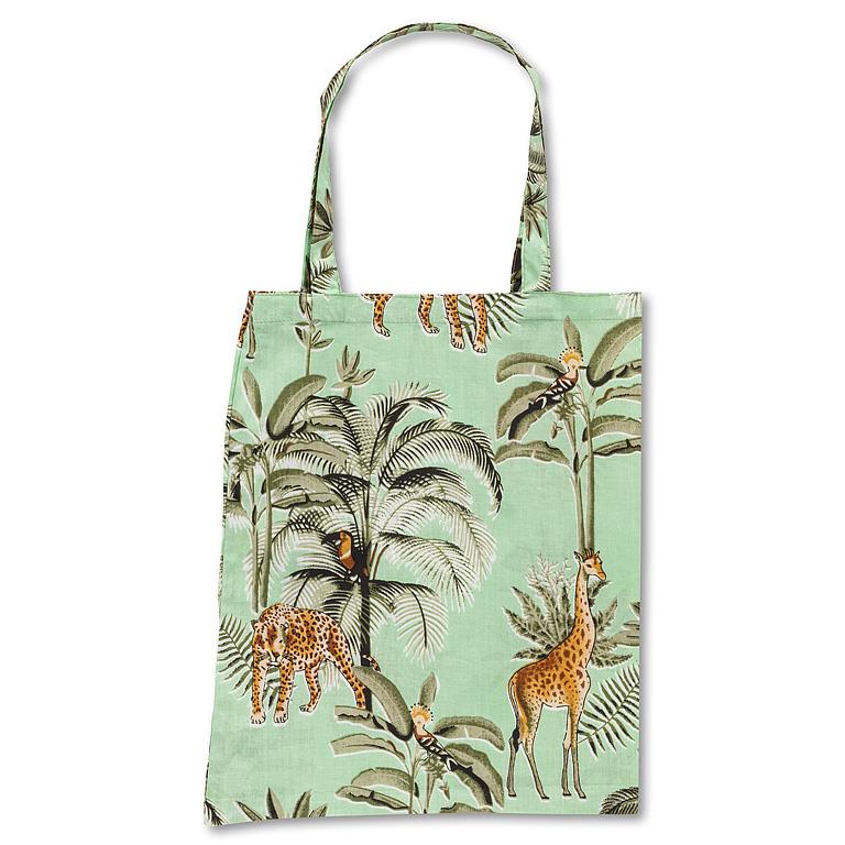 Jungle Animal & Palm Simple Tote