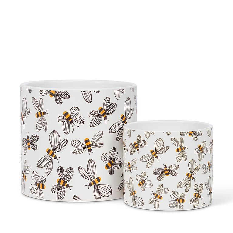 Large Flying Bees Planter