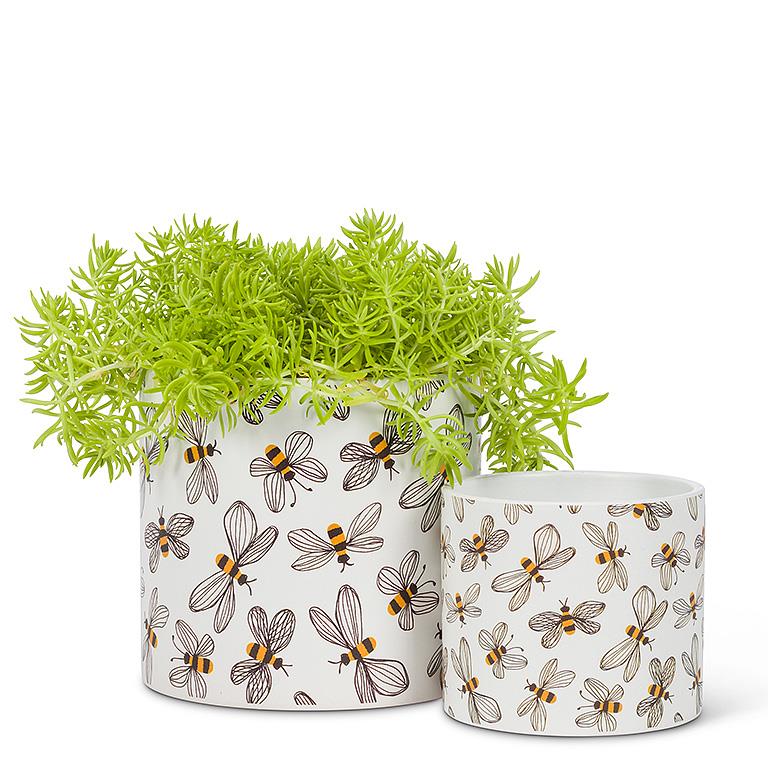 Large Flying Bees Planter