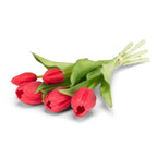 Lifelike 5 Stem Tulip Bunch