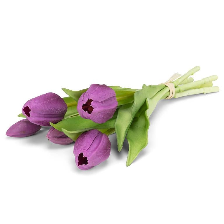 Lifelike 5 Stem Tulip Bunch