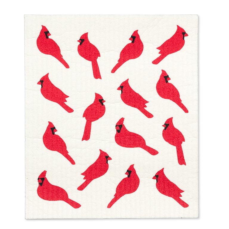 Cardinals Dishcloth & Kitchen Towel Set