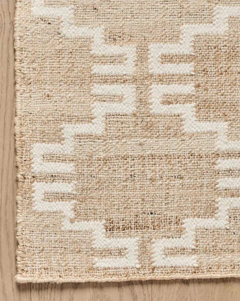 8 x 10 Chelsea Handwoven Rug - 80% Jute / 20% Wool