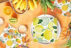 *Luncheon Tasty Lemons Napkins. 20 Pcs