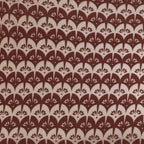 King Jeremiah Brent Home Cotton Sateen Sheet Set Clay Scallop Geo