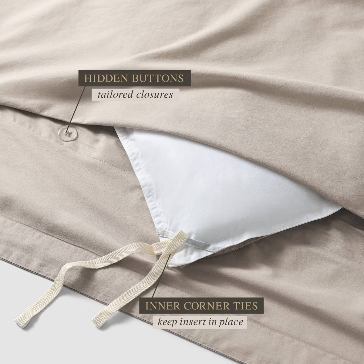 * Full/Queen Jeremiah Brent Home 3pc 'Walk in the Woods' Cotton Duvet Set Brown