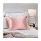 Blissy Standard/Queen 600 Thread Count Silk Pillowcase Blush Pink