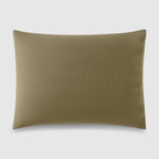 Full/Queen Jeremiah Brent Home 3pcTextured Stripe Cotton Comforter Set Green