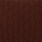 Jeremiah Brent Home 20"x12" Cotton Knitted Pointelle Lumbar Accent Pillow Raisin