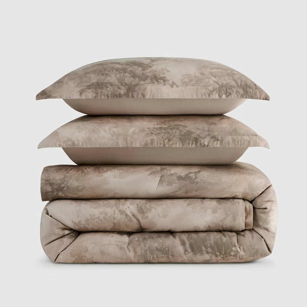 Full/Queen Jeremiah Brent Home 3pc 'Walk in the Woods' Cotton Comforter Set