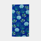 30"x60" Shells Beach Towel Blue - Sun Squad