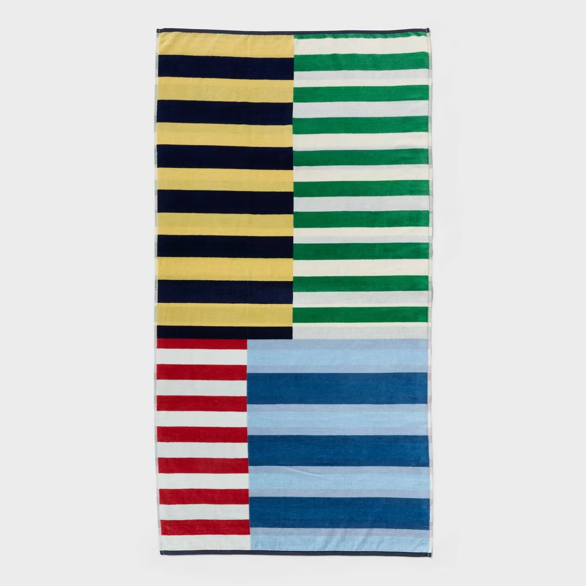 36"x72" Nautical Striped Oversized Beach Towel Multi - Room Essentials