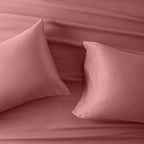 Full 500 Thread Count Washed Supima Sateen Solid Sheet Set - Casaluna