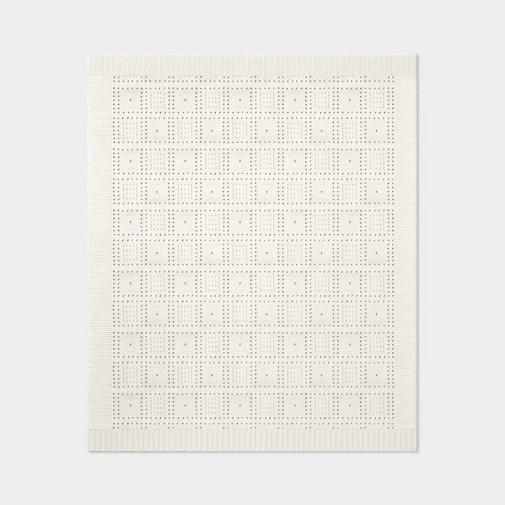 Knit Throw Blanket Ivory - Threshold