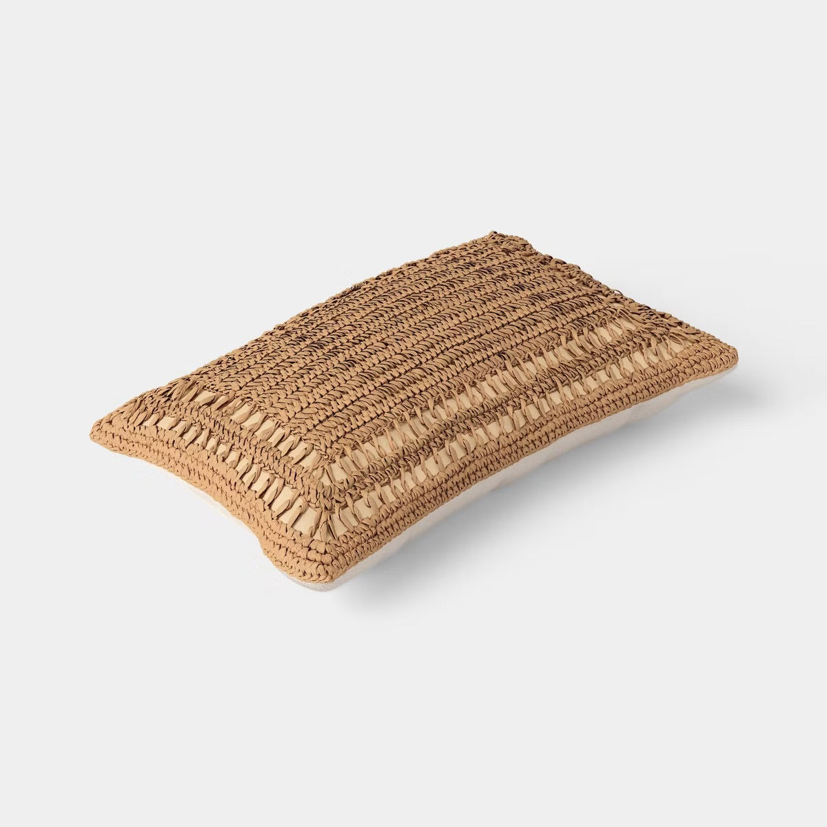 Lumbar Palm Weave Pillow - Threshold