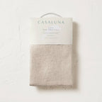 European Flax Linen Body Pillow Cover Natural Undyed - Casaluna