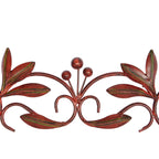 Metal Leaf Wall Decor Brown - Olivia & May