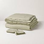 3pc King Reversible Comforter Set Green - Hearth & Hand with Magnolia