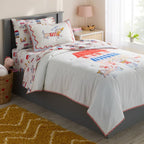 Full/Queen Patisserie Scene Kids' Comforter Set - Pillowfort