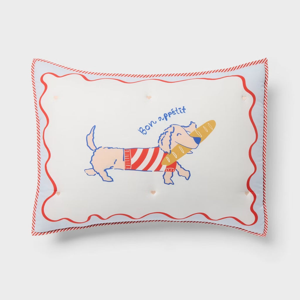 Full/Queen Patisserie Scene Kids' Comforter Set - Pillowfort