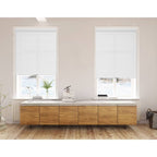 1pc 36"x72" Light Filtering Cordless Cellular POSH Shade White - Lumi Home Furnishings