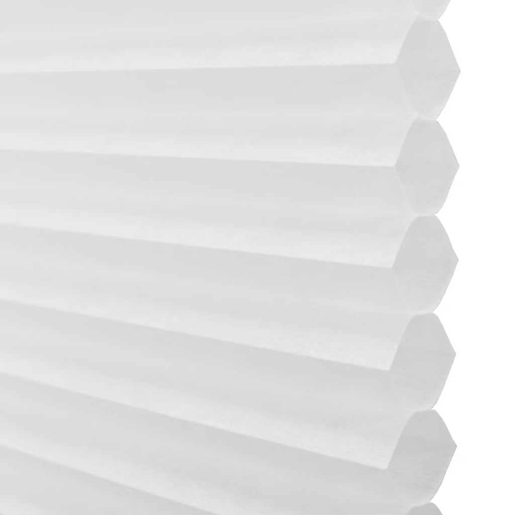 1pc 36"x72" Light Filtering Cordless Cellular POSH Shade White - Lumi Home Furnishings