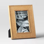 5" x 7" Caning Table Frame Natural - Threshold